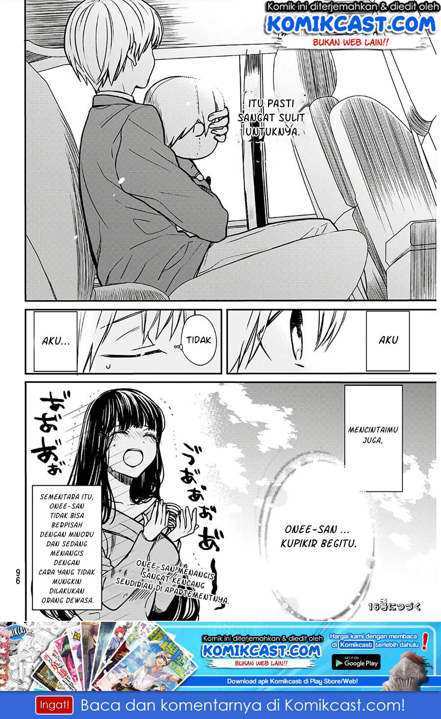 Danshi Koukousei wo Yashinaitai Onee-san no Hanashi Chapter 92 Gambar 5