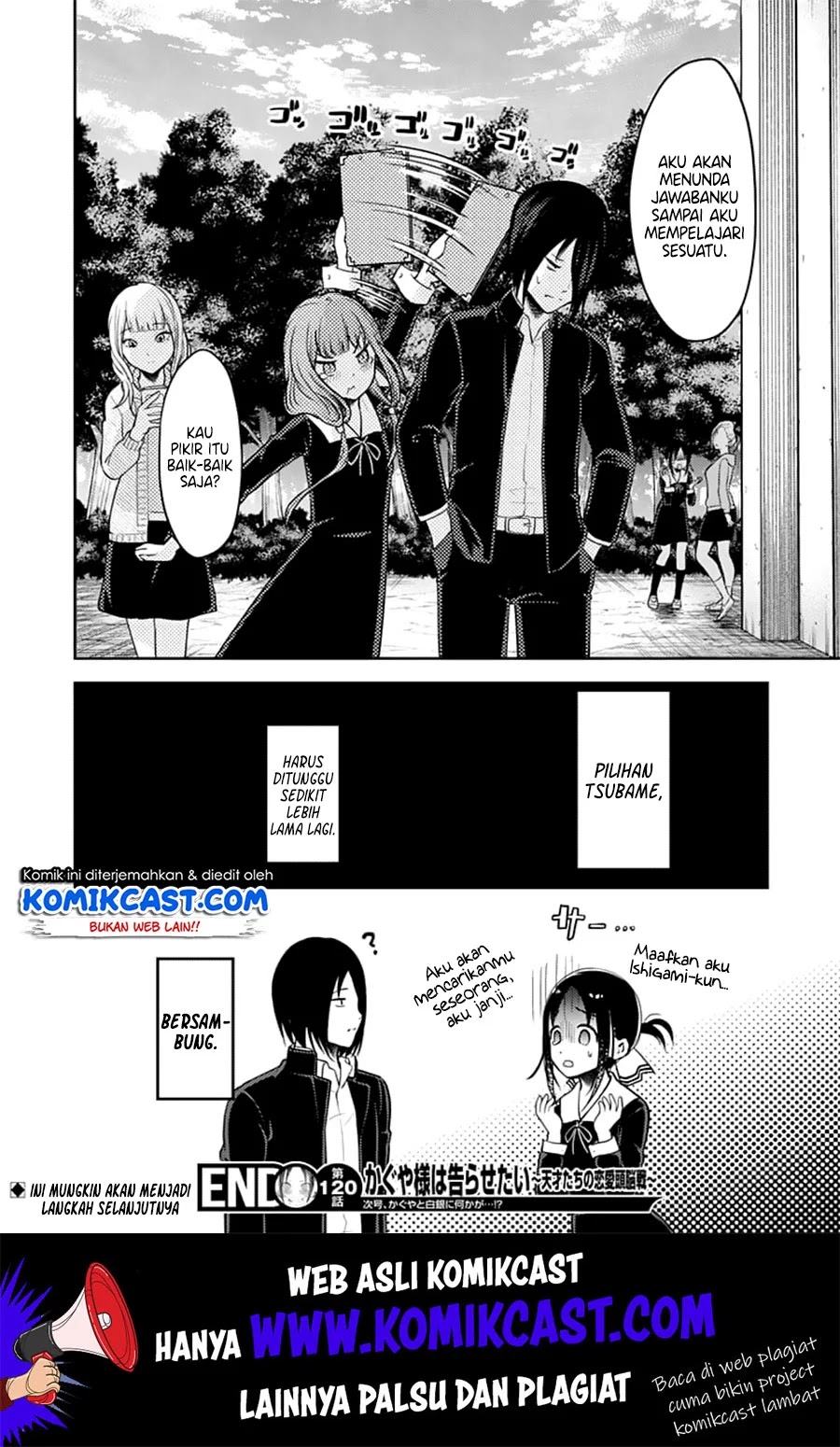 Kaguya-sama wa Kokurasetai – Tensai-tachi no Renai Zunousen Chapter 130 Gambar 19