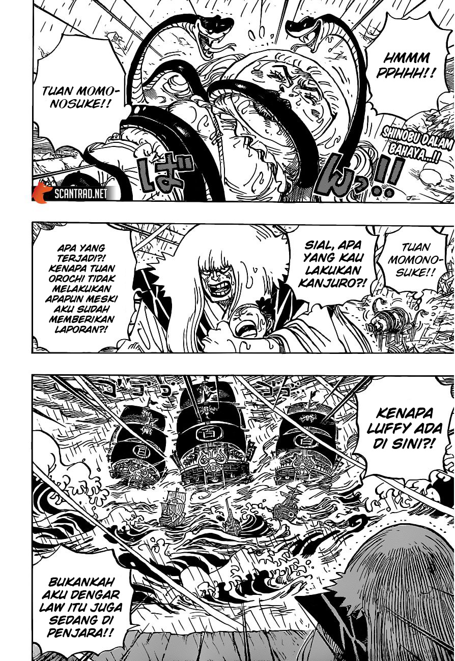 One Piece Chapter 975 Gambar 3