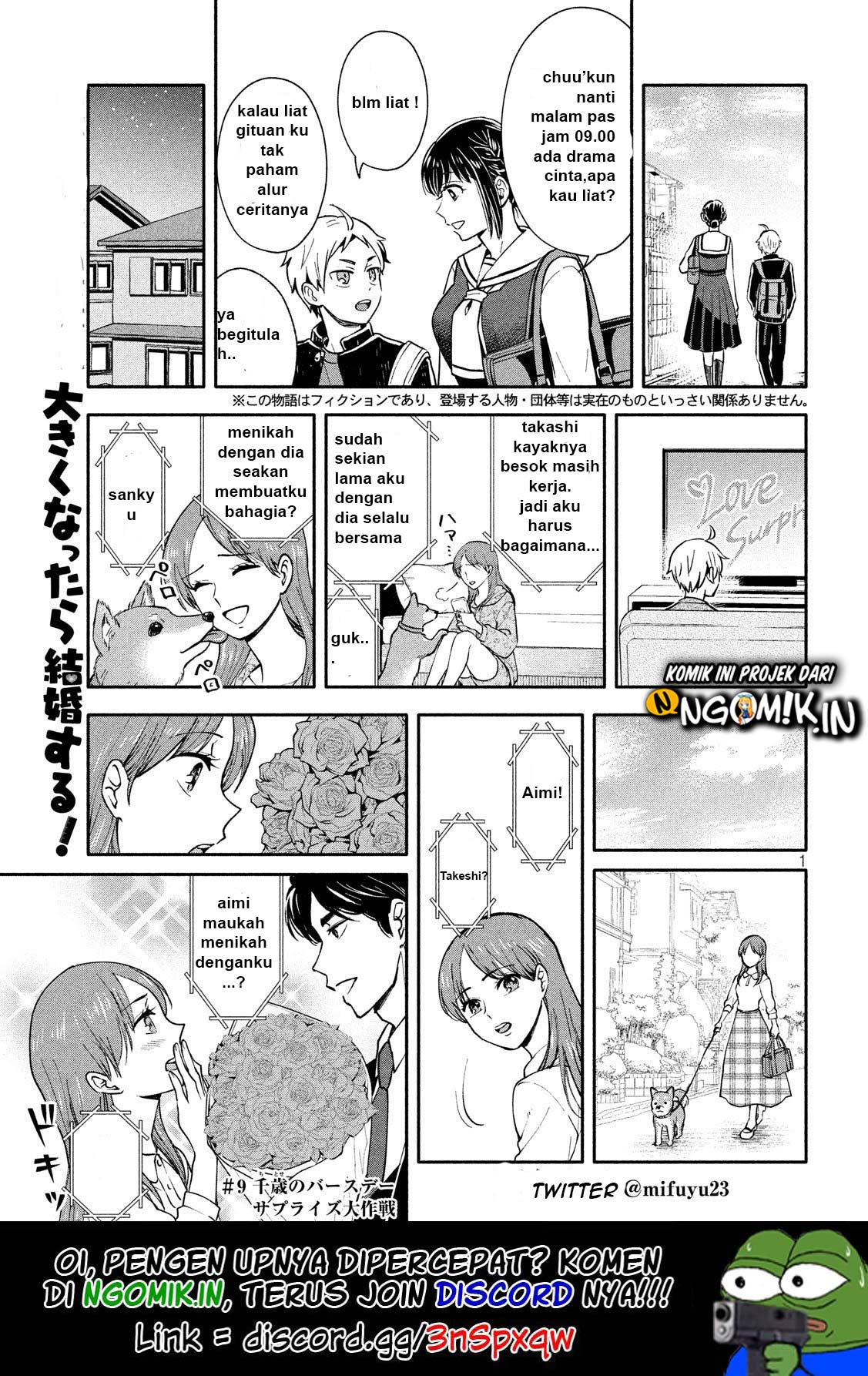 Baca Manga Ookiku nattara kekkon suru! Chapter 9 Gambar 2