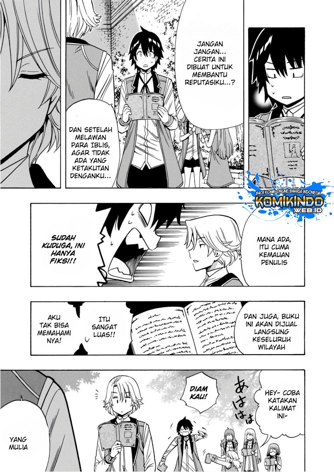 Kenja no Mago  Chapter 37 Gambar 28