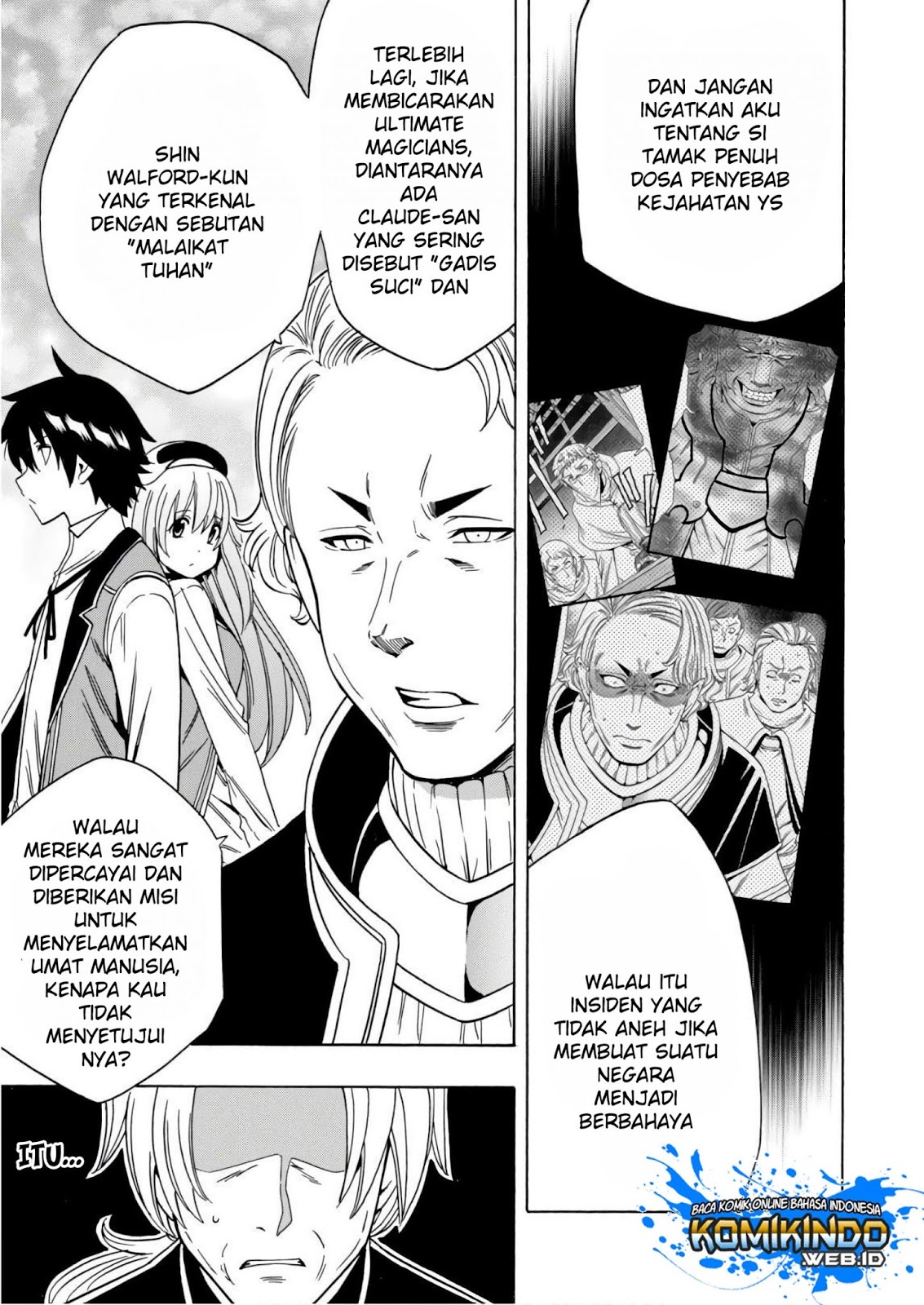 Kenja no Mago  Chapter 37 Gambar 9