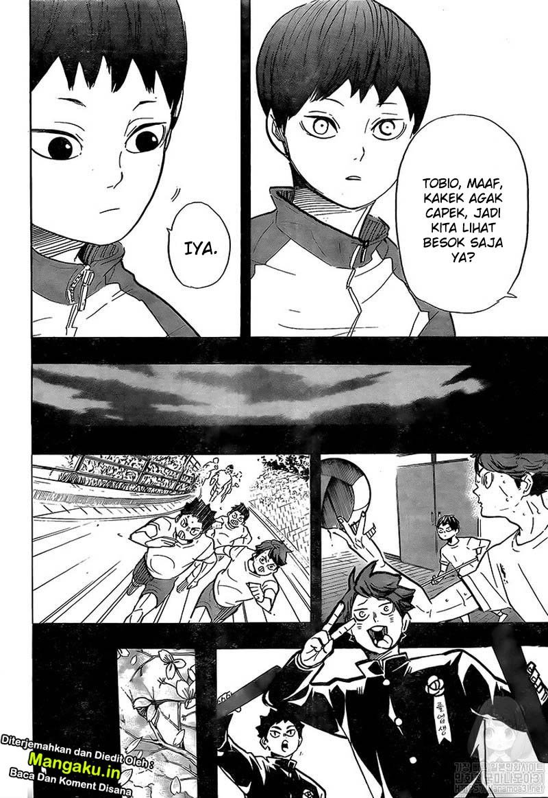 Haikyuu!! Chapter 387 Gambar 14