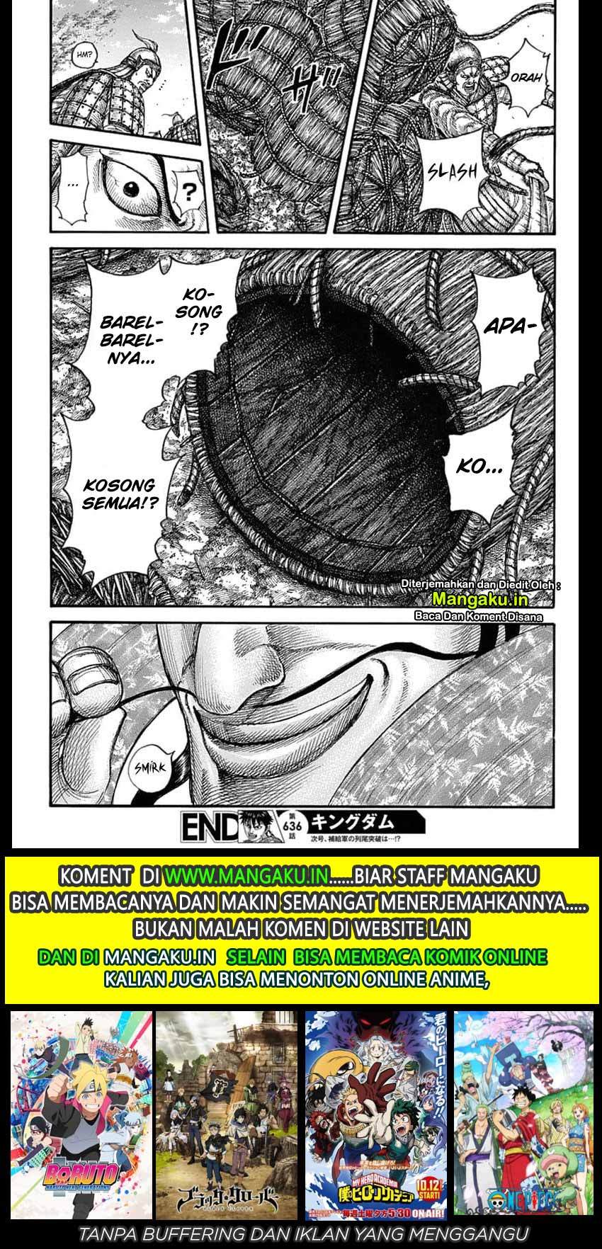 Kingdom Chapter 636 Gambar 19