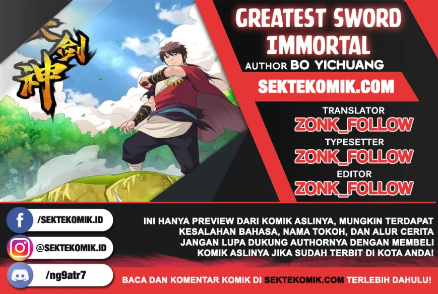 Baca Komik Greatest Sword Immortal Chapter 22 Gambar 1