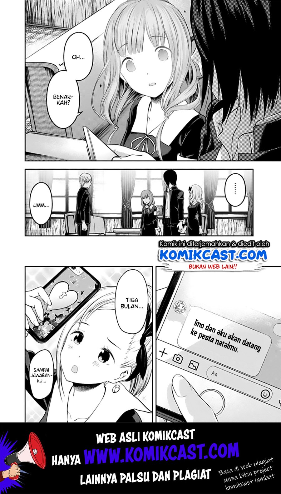 Kaguya-sama wa Kokurasetai – Tensai-tachi no Renai Zunousen Chapter 140 Gambar 18