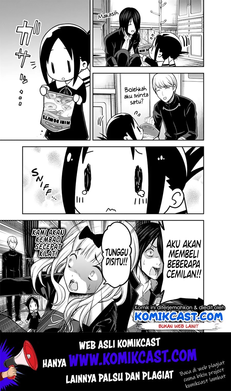 Kaguya-sama wa Kokurasetai – Tensai-tachi no Renai Zunousen Chapter 139 Gambar 14