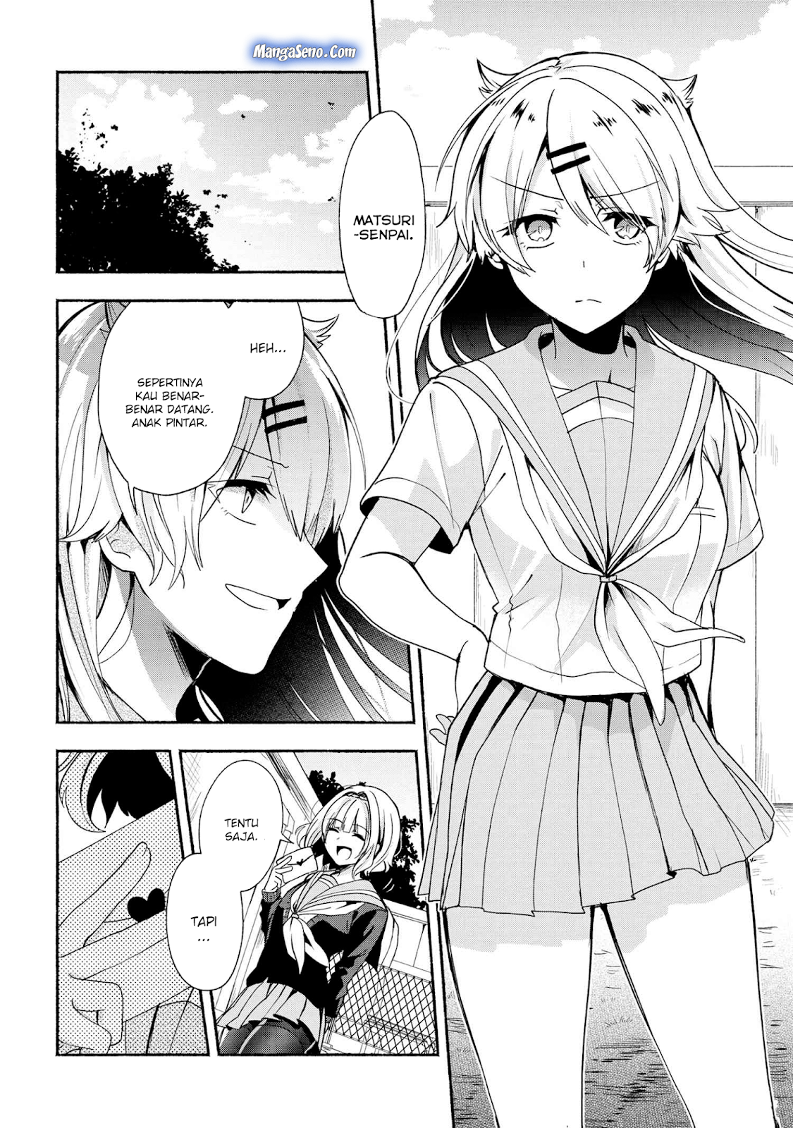 Pashiri na Boku to Koisuru Banchou-san Chapter 39 Gambar 4