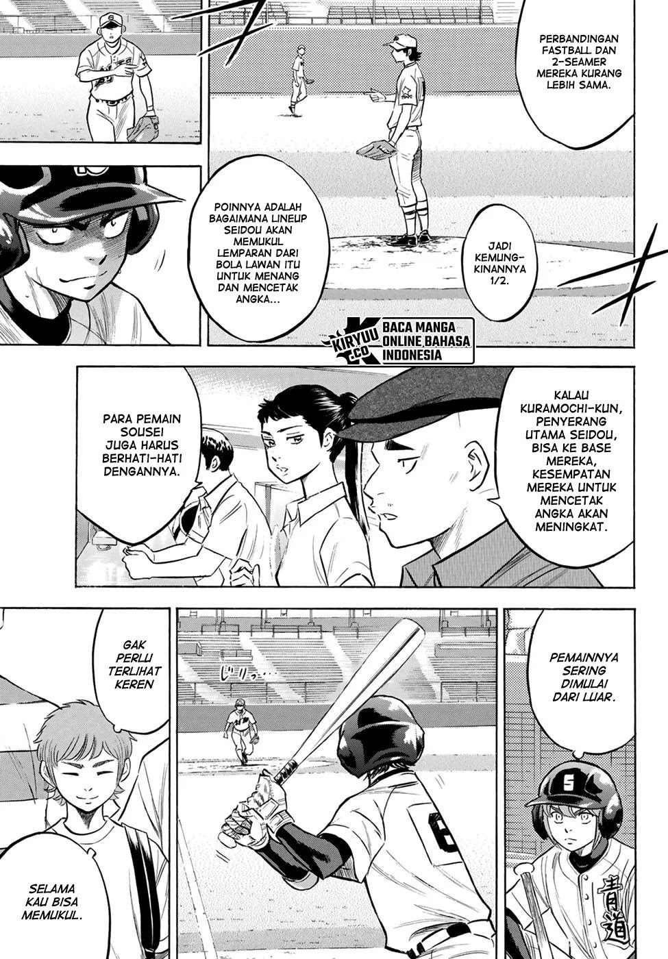 Diamond no Ace Act 2 Chapter 206 Gambar 10