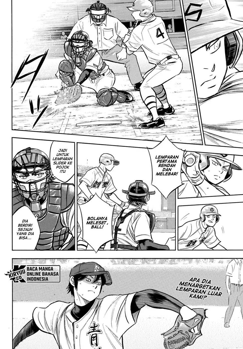 Diamond no Ace Act 2 Chapter 205 Gambar 11