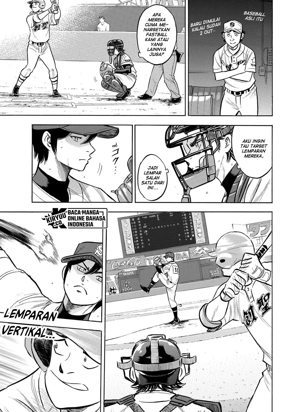 Diamond no Ace Act 2 Chapter 205 Gambar 4