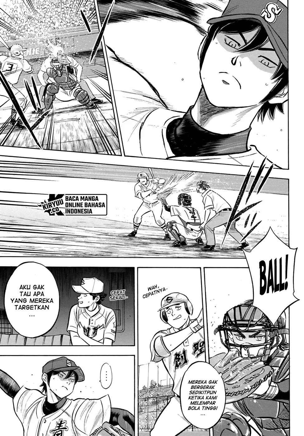 Diamond no Ace Act 2 Chapter 205 Gambar 6