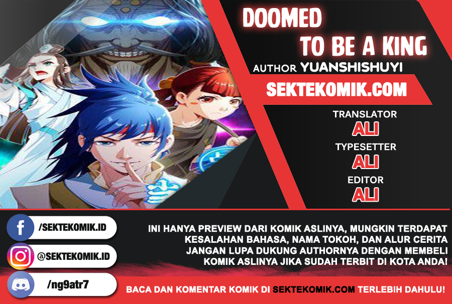 Baca Komik Doomed To Be A King Chapter 1 Gambar 1