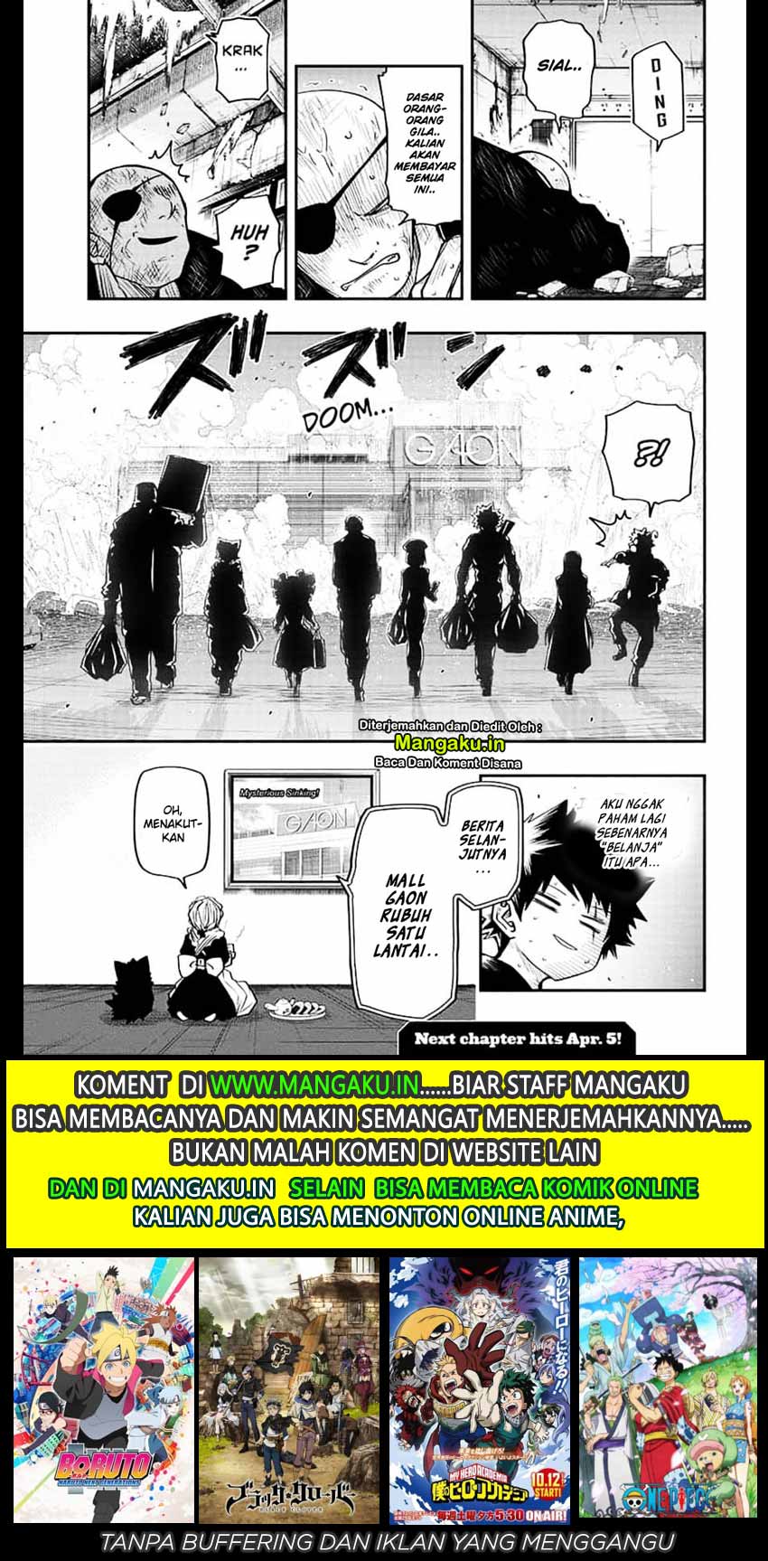 Mission: Yozakura Family Chapter 30 Gambar 21