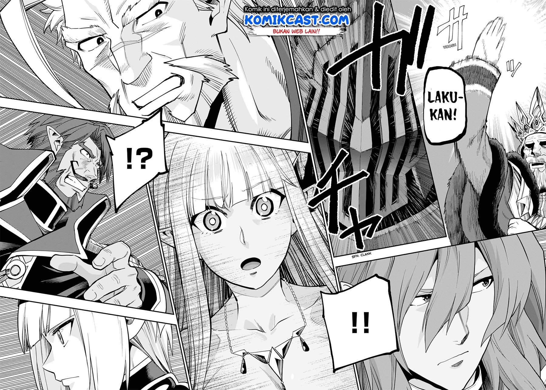 Konjiki no Moji Tsukai: Yuusha Yonin ni Makikomareta Unique Cheat Chapter 59 Gambar 17