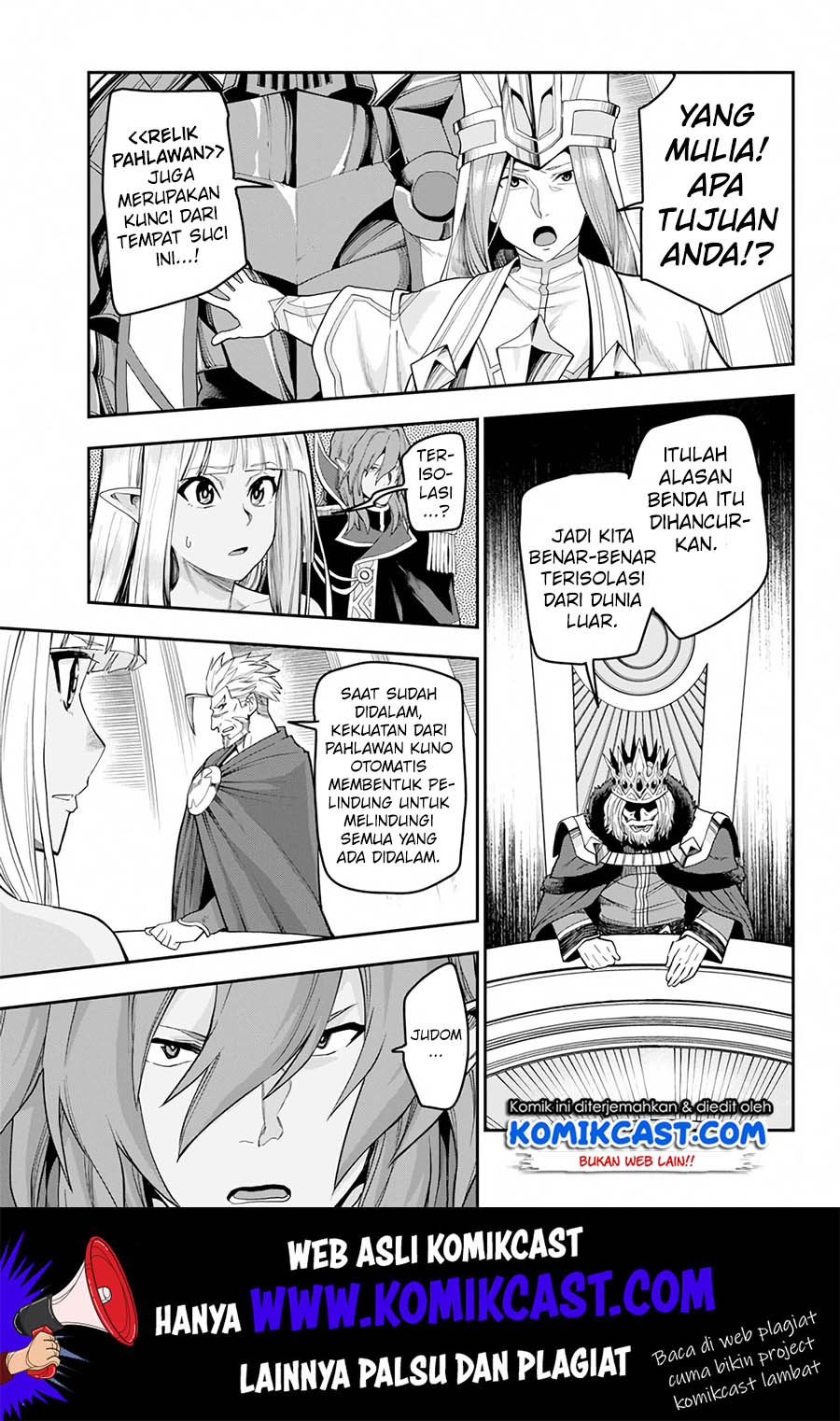 Konjiki no Moji Tsukai: Yuusha Yonin ni Makikomareta Unique Cheat Chapter 59 Gambar 21