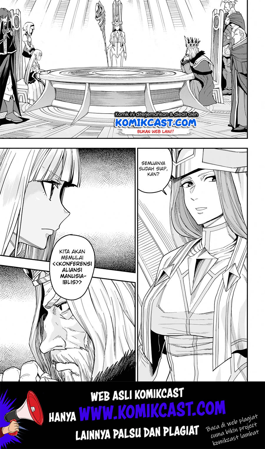 Konjiki no Moji Tsukai: Yuusha Yonin ni Makikomareta Unique Cheat Chapter 59 Gambar 4