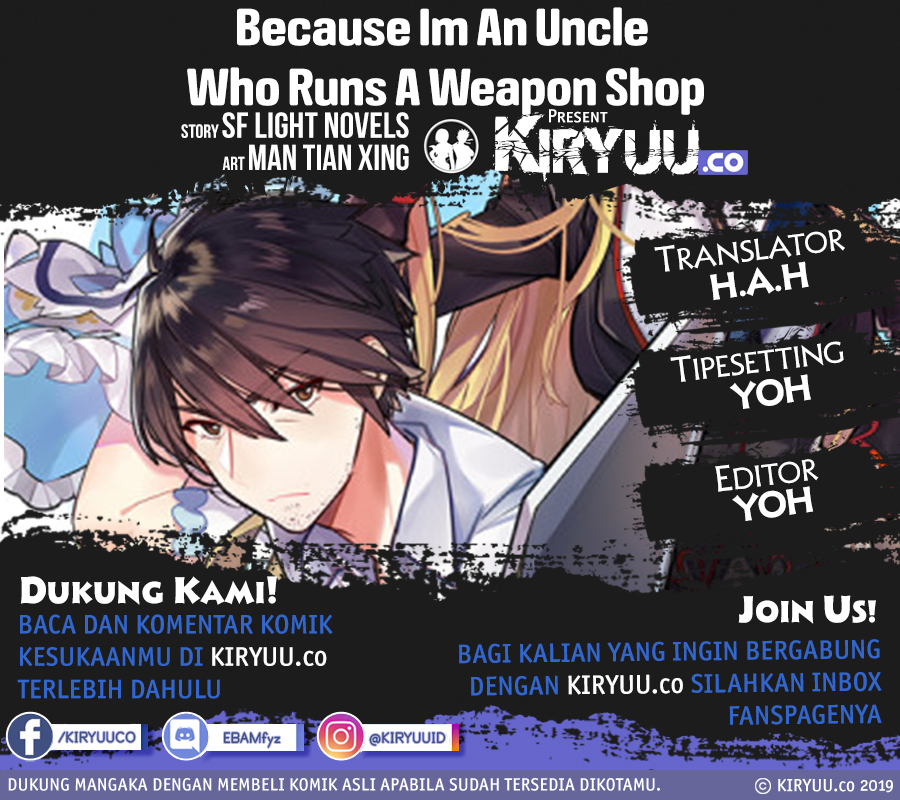 Baca Komik Because Im An Uncle who Runs A Weapon Shop Chapter 13 Gambar 1