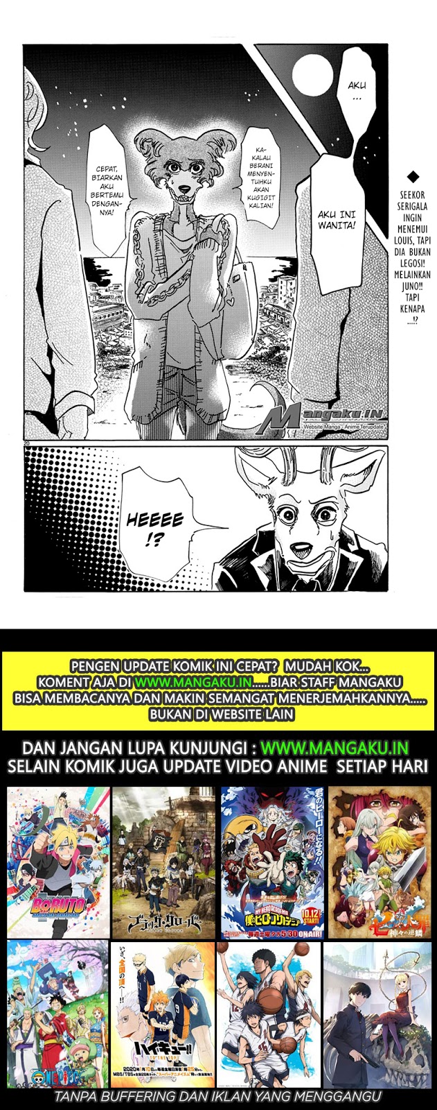 Beastars Chapter 56 Gambar 21