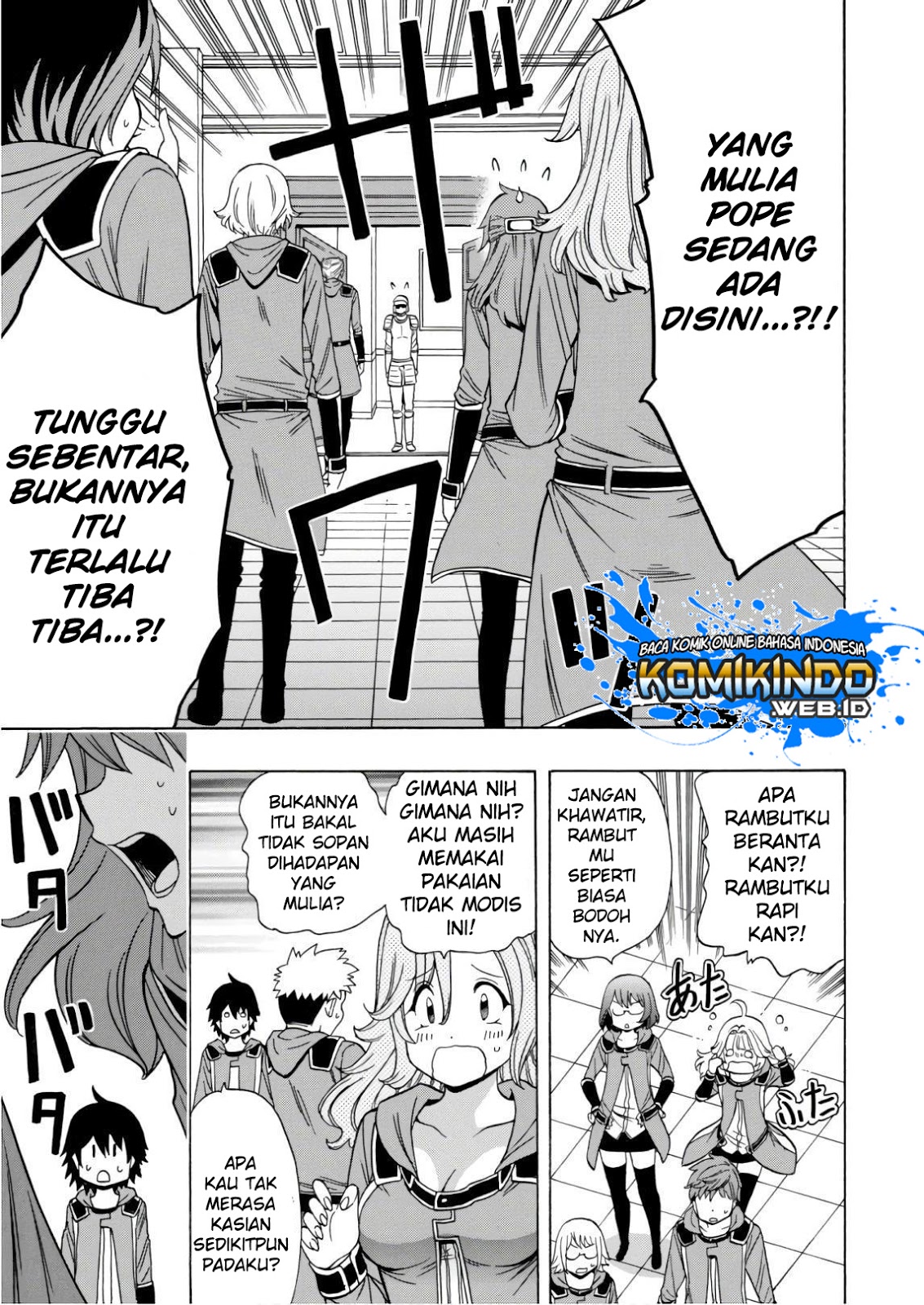 Kenja no Mago  Chapter 38 Gambar 3