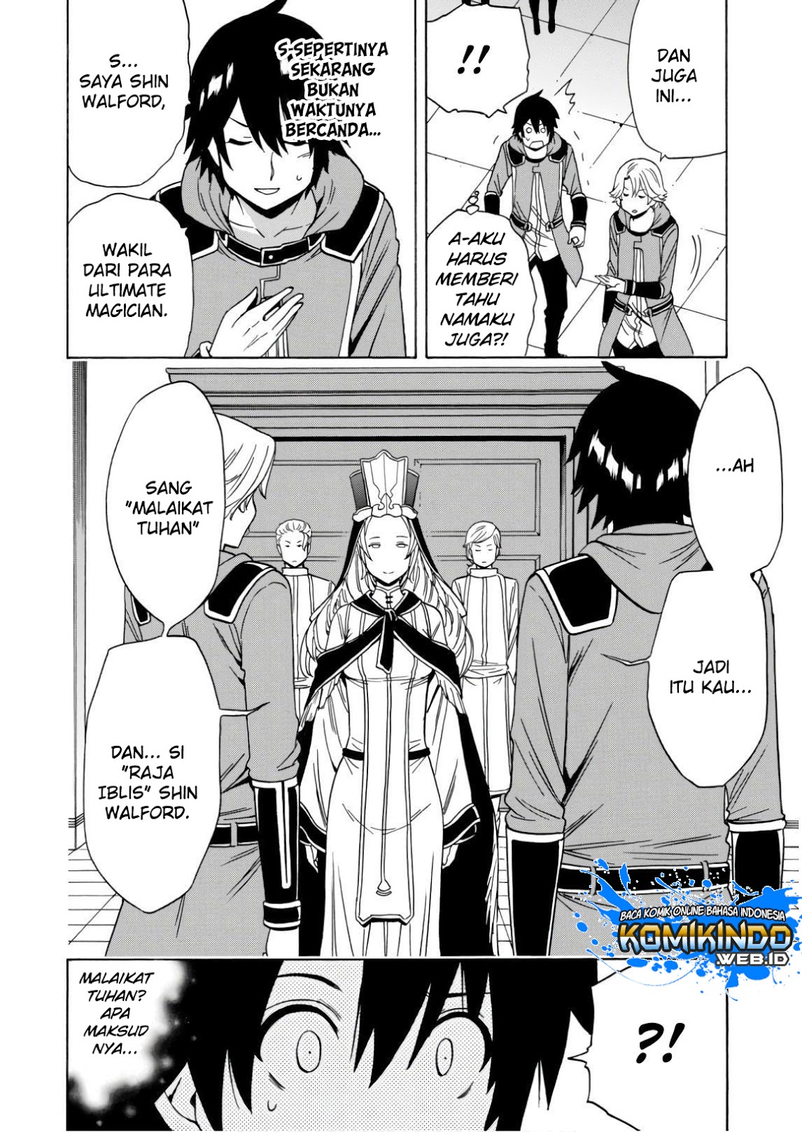 Kenja no Mago  Chapter 38 Gambar 8