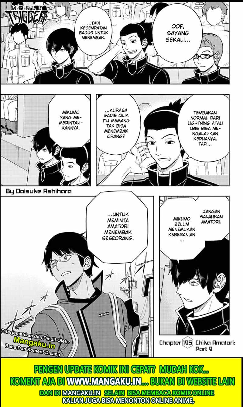 Baca Manga World Trigger Chapter 195 Gambar 2