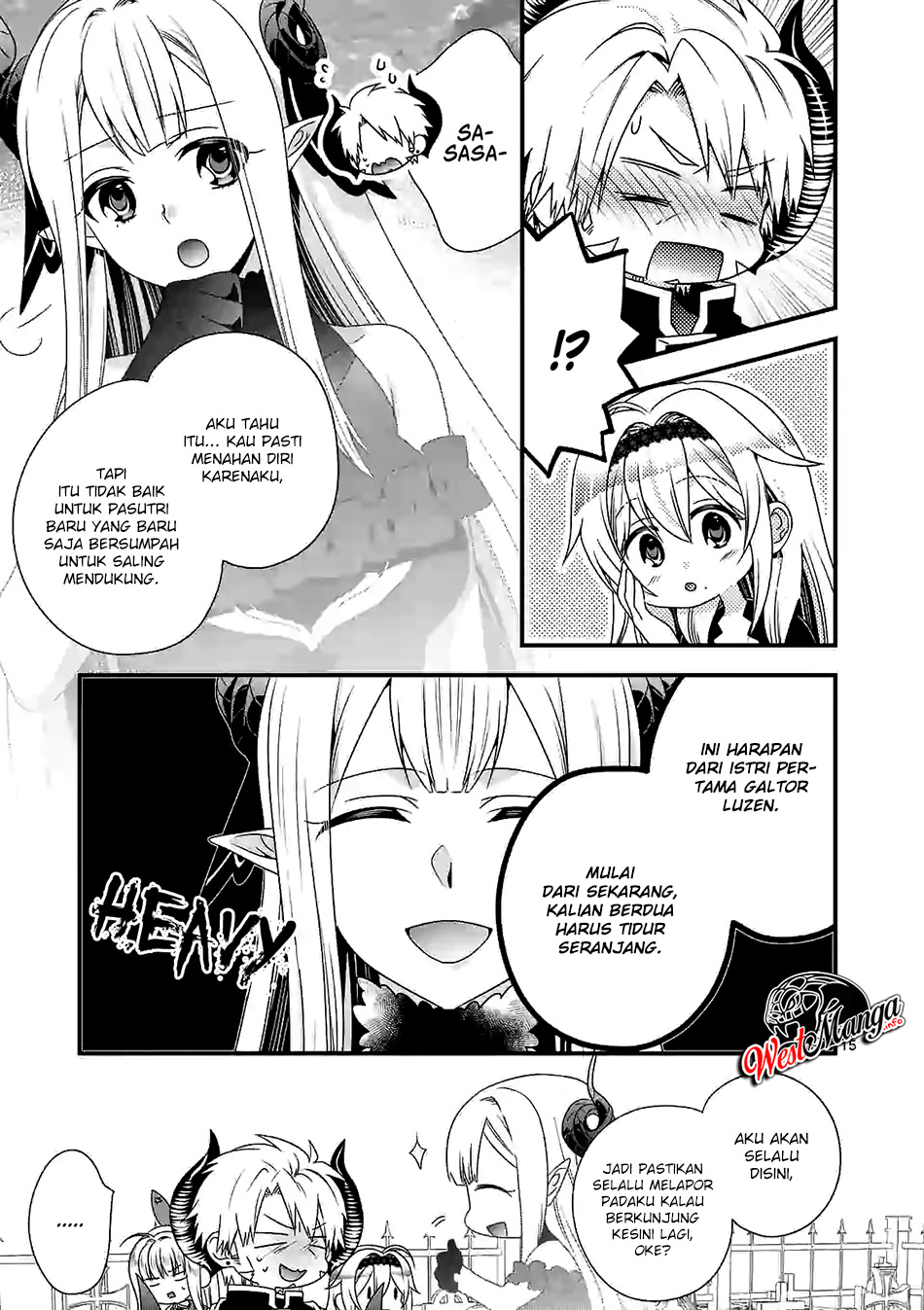 Maou desu Onna Yuusha no Hahaoya to Saikon Shita no de Onna Yuusha ga Giri no Musume ni Narimashita Chapter 26 Gambar 17