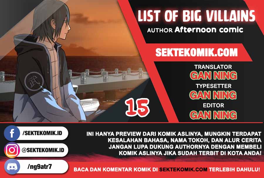 Baca Komik List of Big Villians Chapter 15 Gambar 1