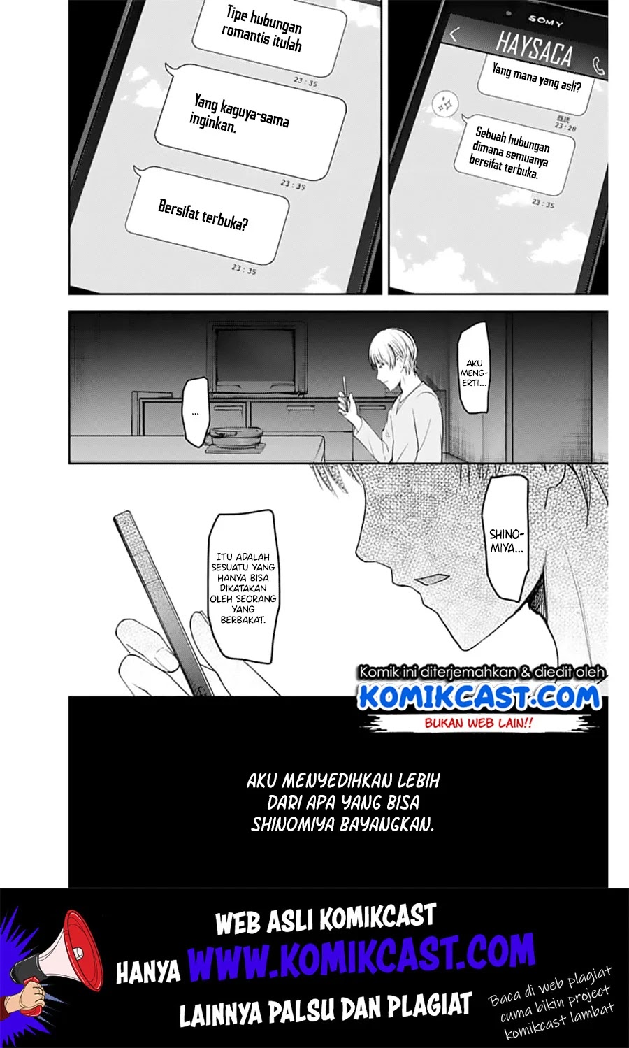 Kaguya-sama wa Kokurasetai – Tensai-tachi no Renai Zunousen Chapter 148 Gambar 15