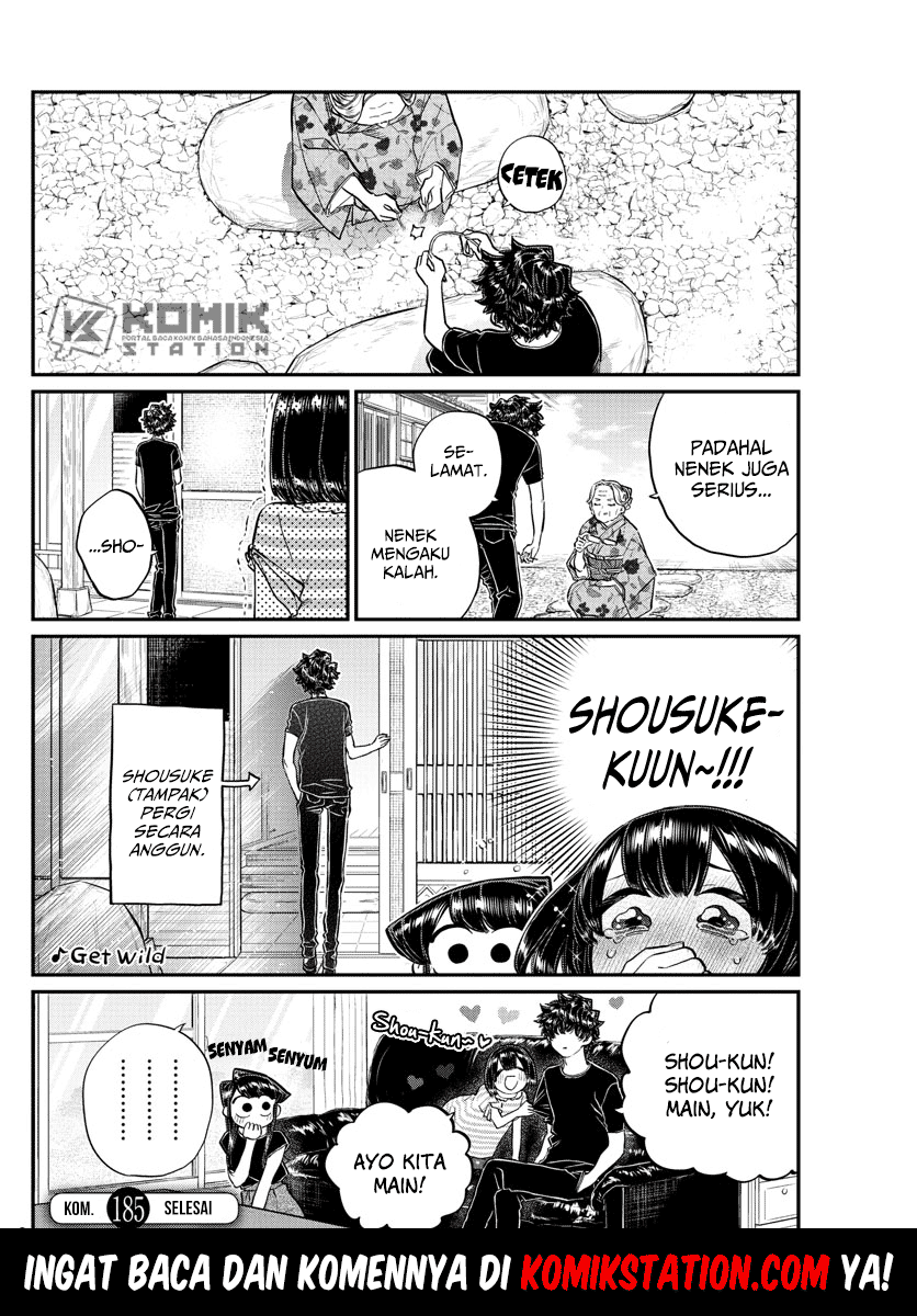 Komi-san wa Komyushou Desu Chapter 185 Gambar 10