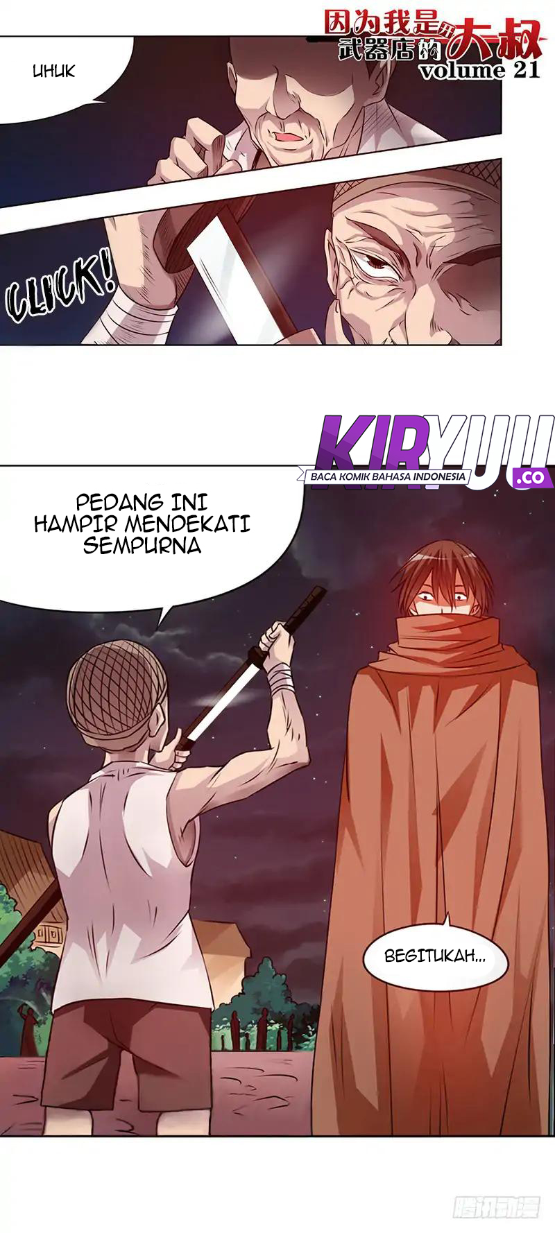 Baca Manhua Because Im An Uncle who Runs A Weapon Shop Chapter 21 Gambar 2
