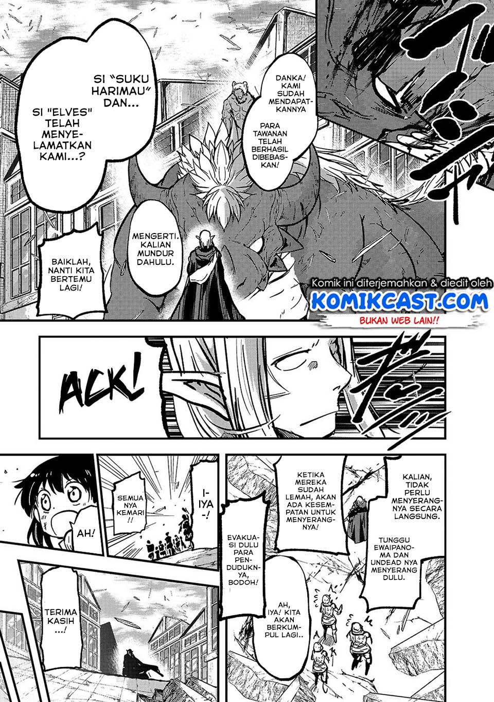 Gaikotsu Kishi-sama, Tadaima Isekai e Odekake-chuu Chapter 32 Gambar 9