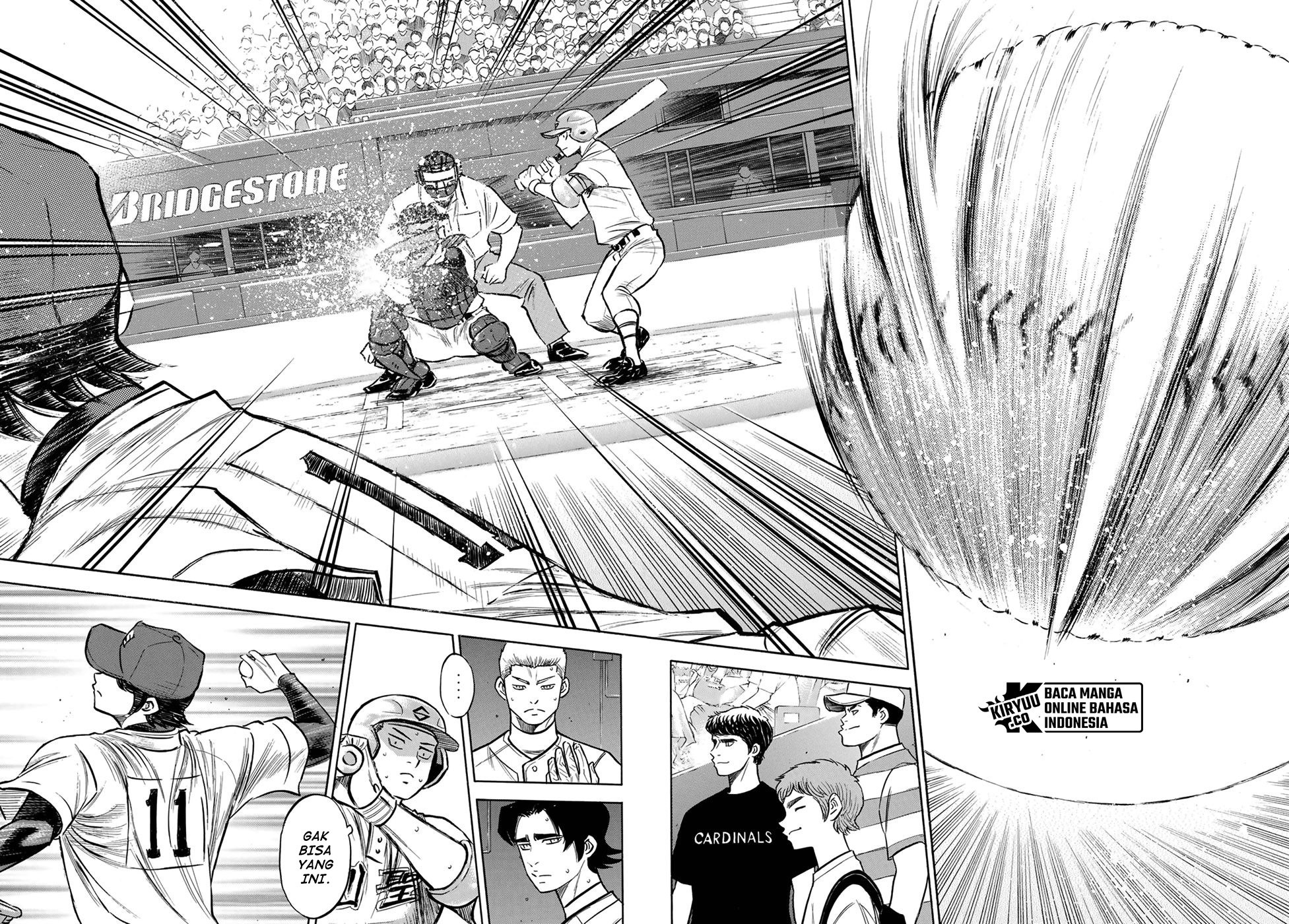 Diamond no Ace Act 2 Chapter 207 Gambar 10