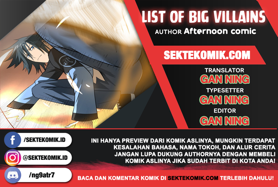 Baca Komik List of Big Villians Chapter 18 Gambar 1