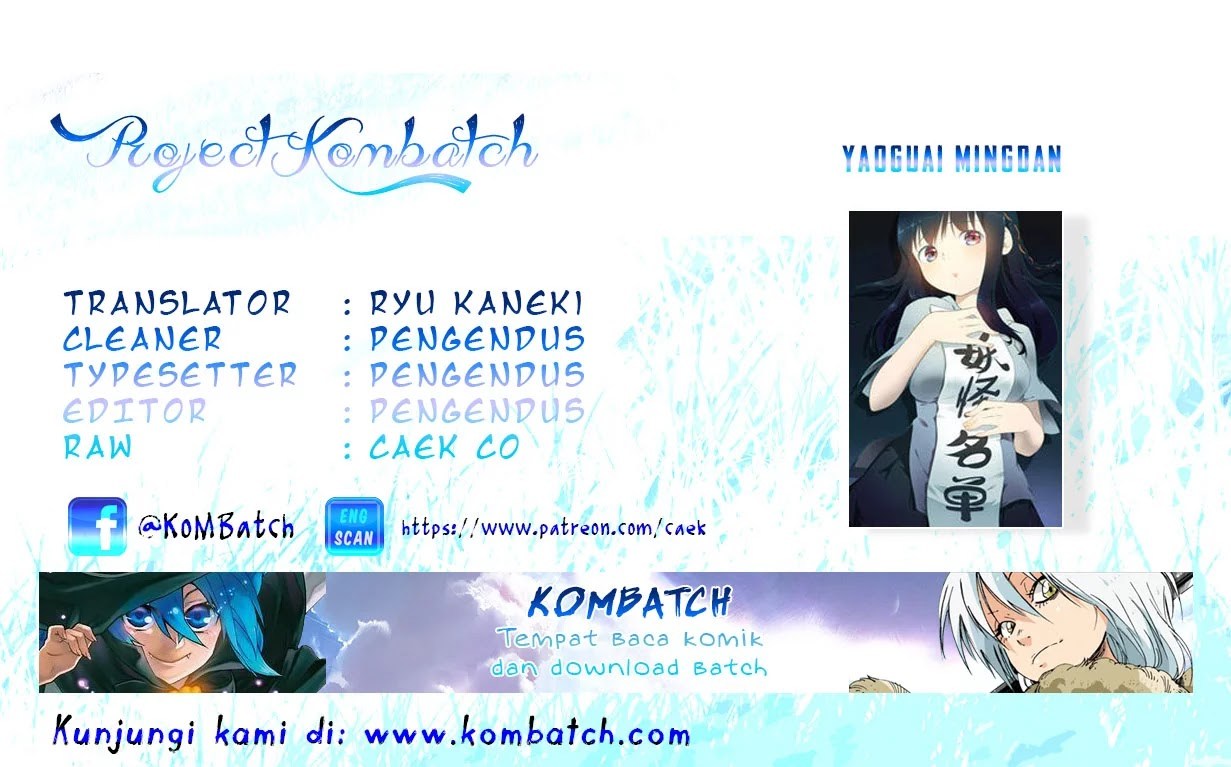Baca Komik Yaoguai Mingdan Chapter 26 Gambar 1