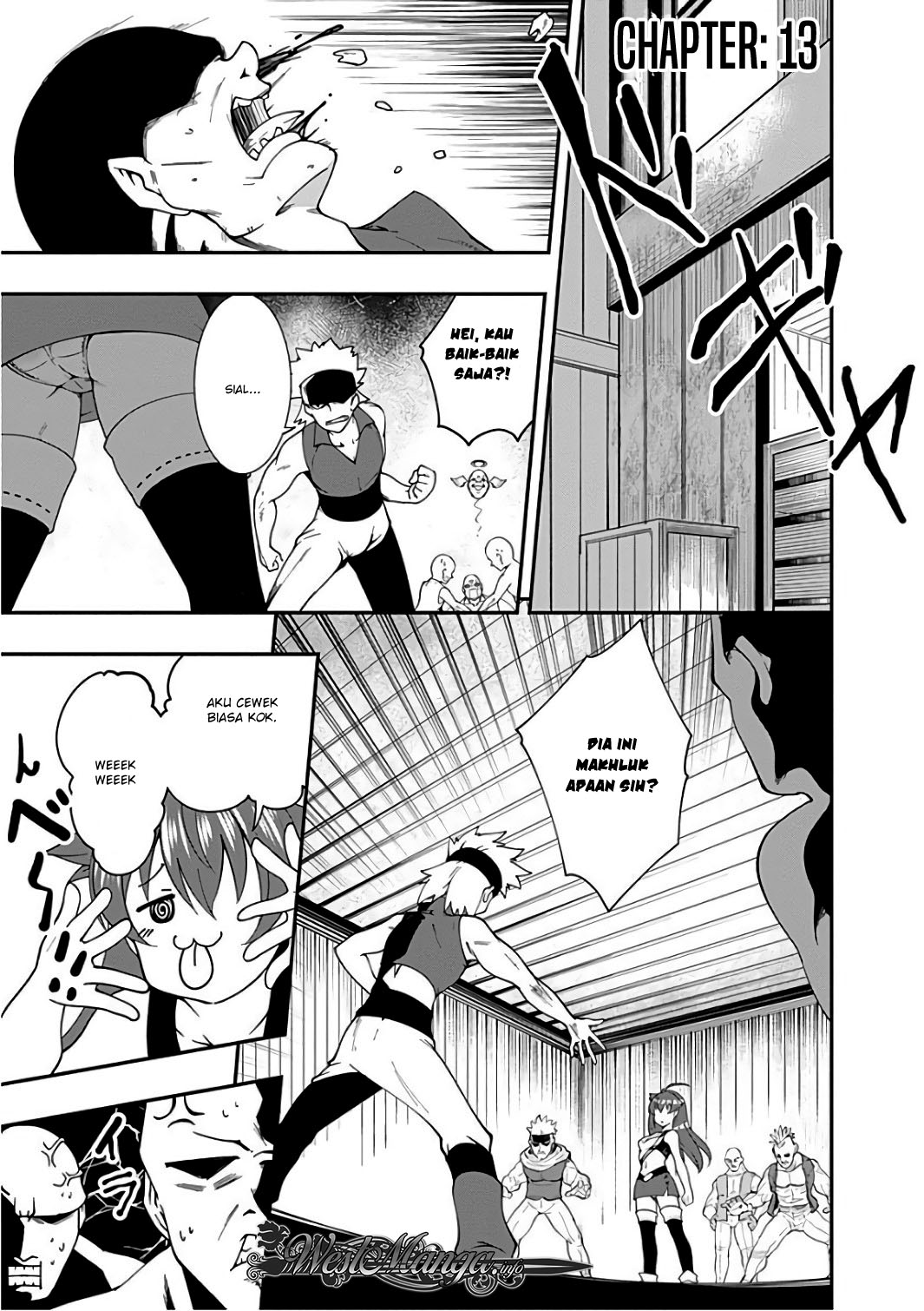 Baca Komik Jichou shinai Motoyuusha no Tsuyokute Tanoshii New Game Chapter 13 Gambar 1