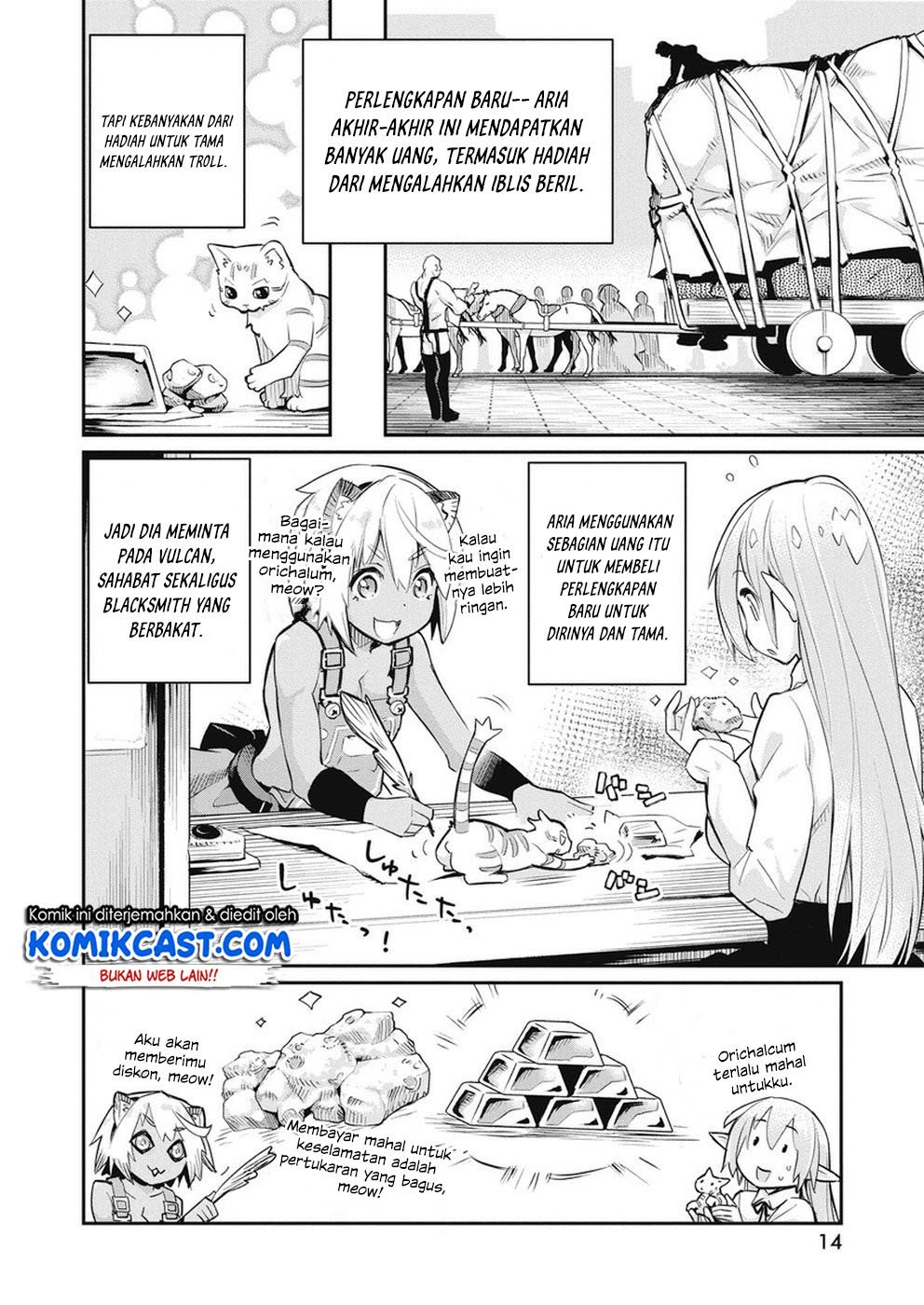 S-Rank Monster no Behemoth Dakedo, Neko to Machigawarete Erufu Musume no Kishi (Pet) Toshite Kurashitemasu Chapter 20 Gambar 4