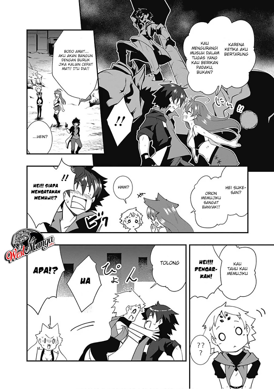 Jichou shinai Motoyuusha no Tsuyokute Tanoshii New Game Chapter 18 Gambar 12