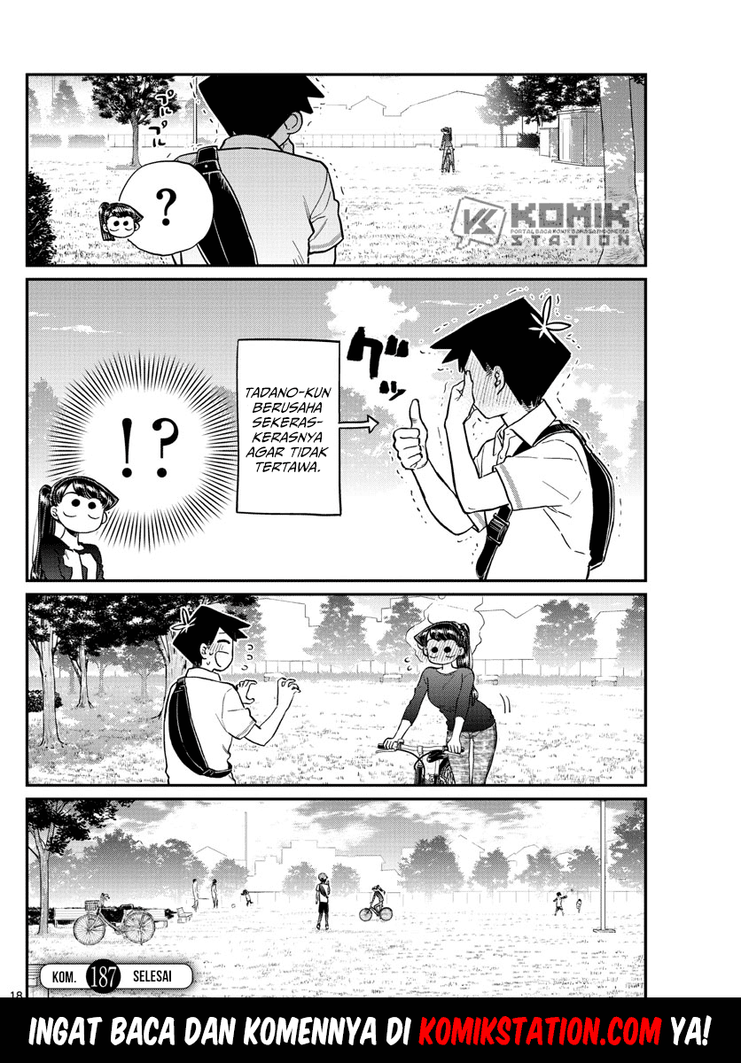 Komi-san wa Komyushou Desu Chapter 187 Gambar 21