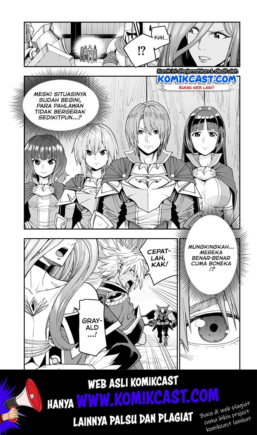 Konjiki no Moji Tsukai: Yuusha Yonin ni Makikomareta Unique Cheat Chapter 60 Gambar 10