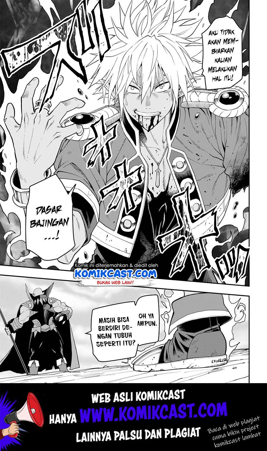 Konjiki no Moji Tsukai: Yuusha Yonin ni Makikomareta Unique Cheat Chapter 60 Gambar 12