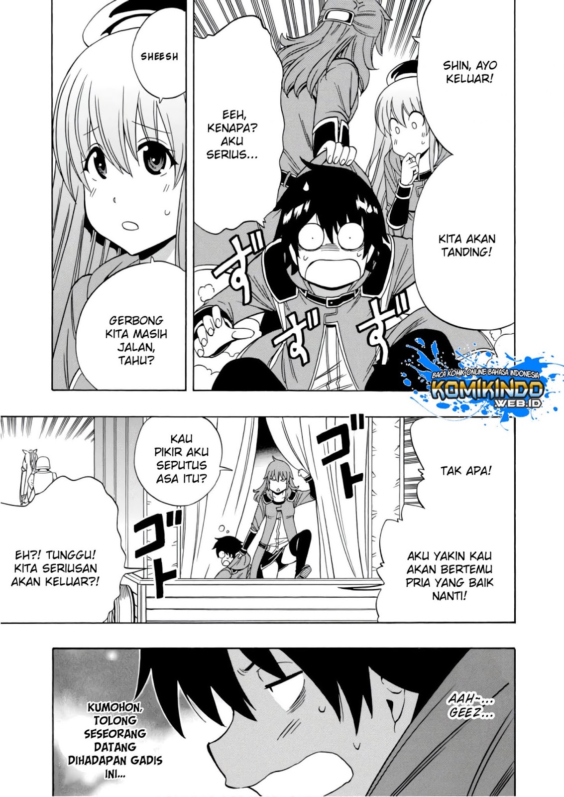 Kenja no Mago  Chapter 39 Gambar 14