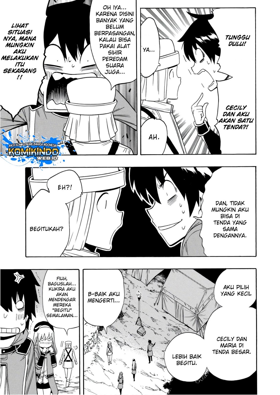 Kenja no Mago  Chapter 39 Gambar 46