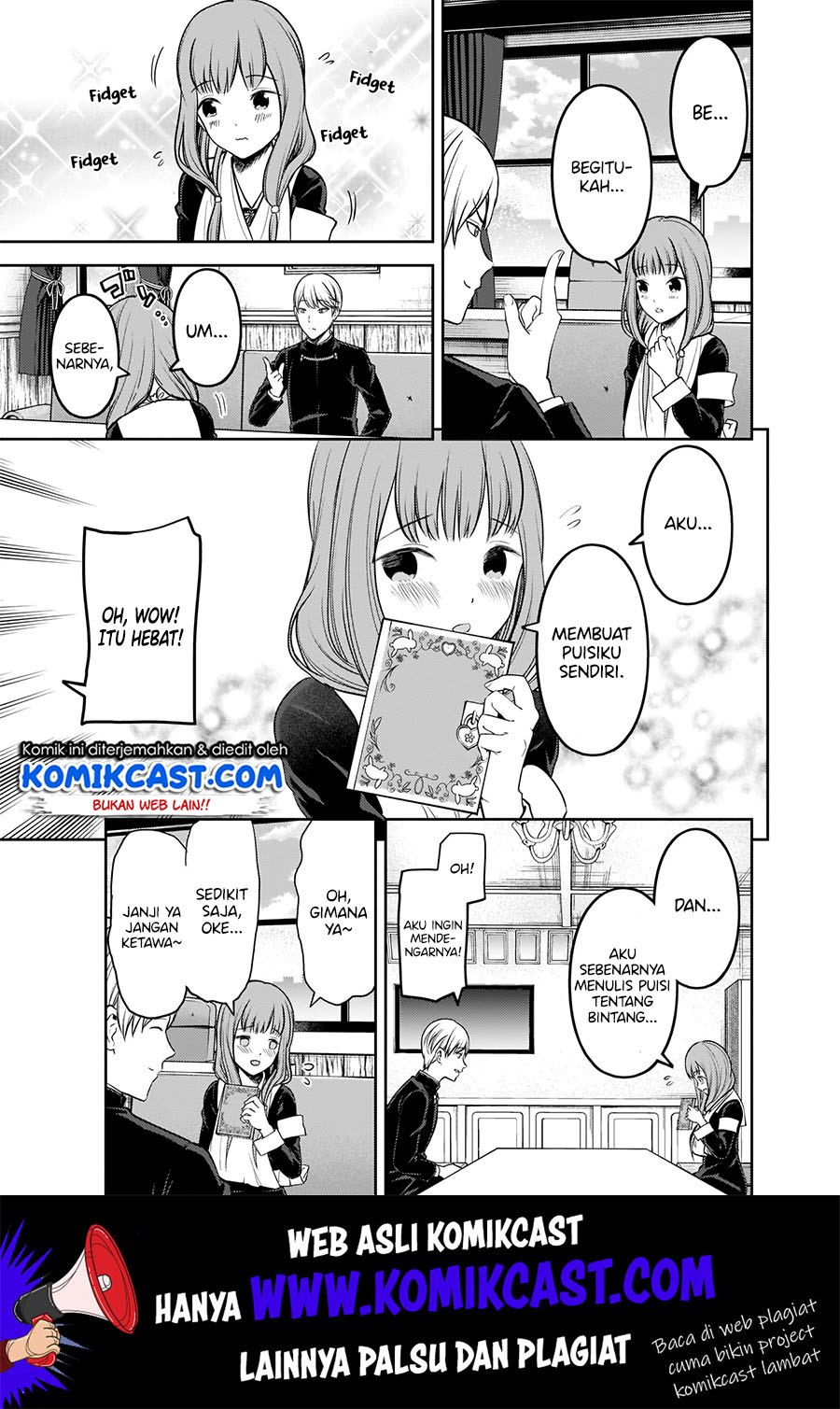 Kaguya-sama wa Kokurasetai – Tensai-tachi no Renai Zunousen Chapter 165 Gambar 12