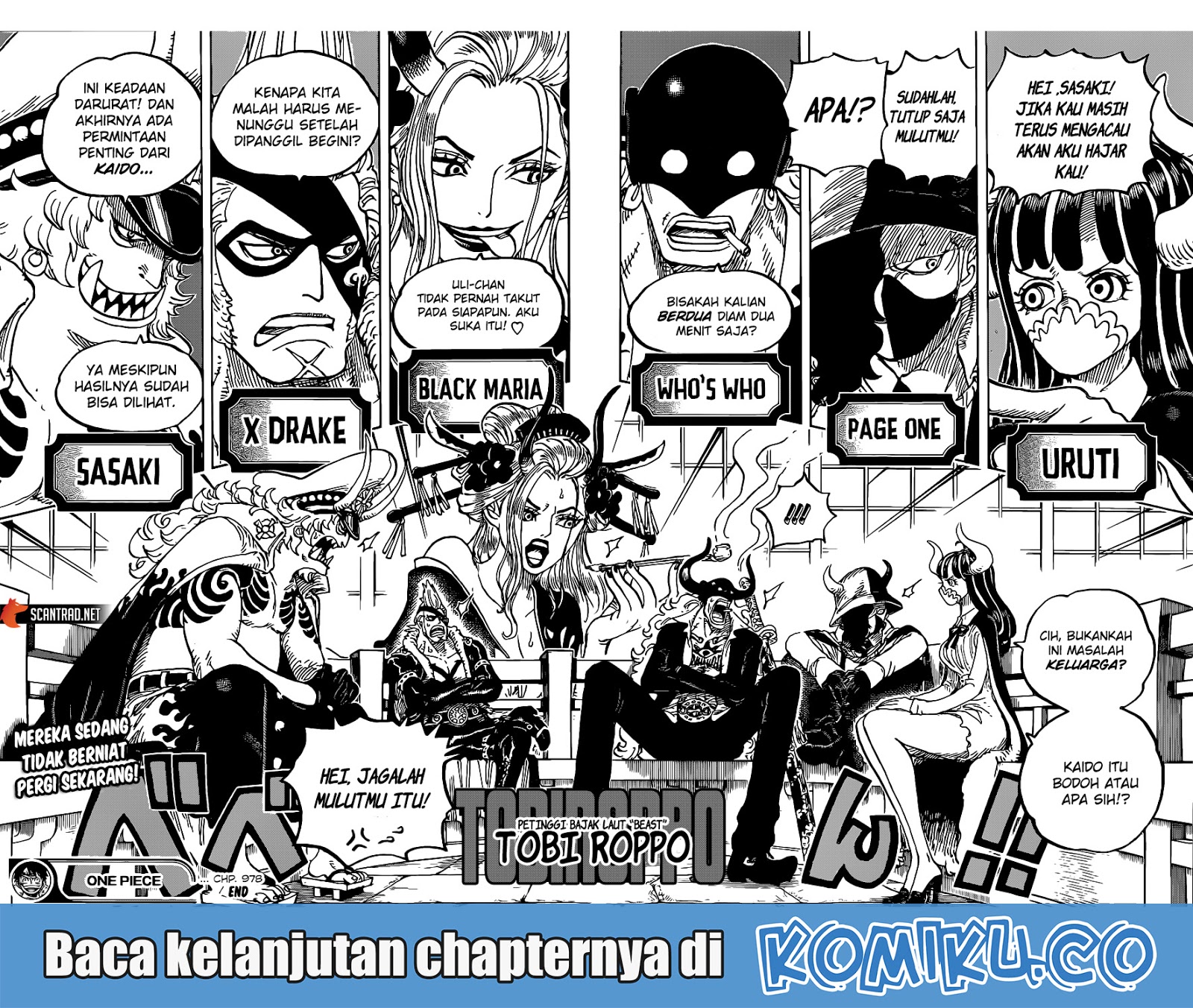 One Piece Chapter 978 Gambar 15