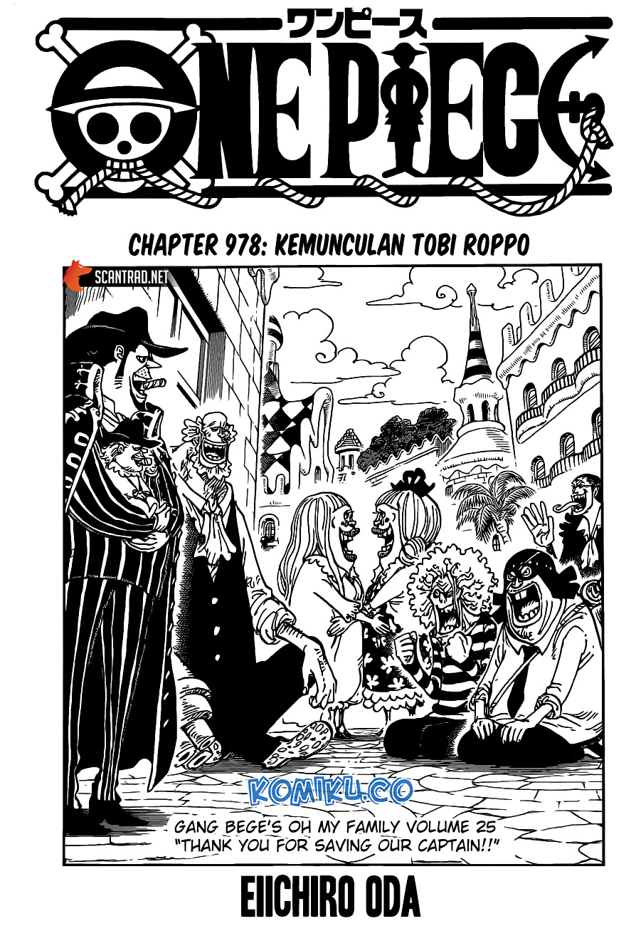 Baca Manga One Piece Chapter 978 Gambar 2