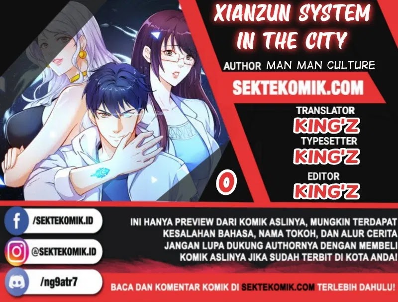 Baca Komik Xianzun System in the City Chapter 00 Gambar 1