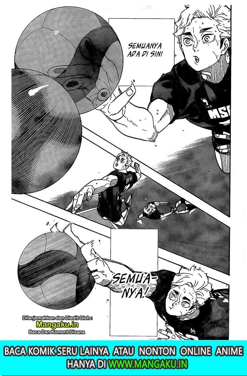 Haikyuu!! Chapter 391 Gambar 16