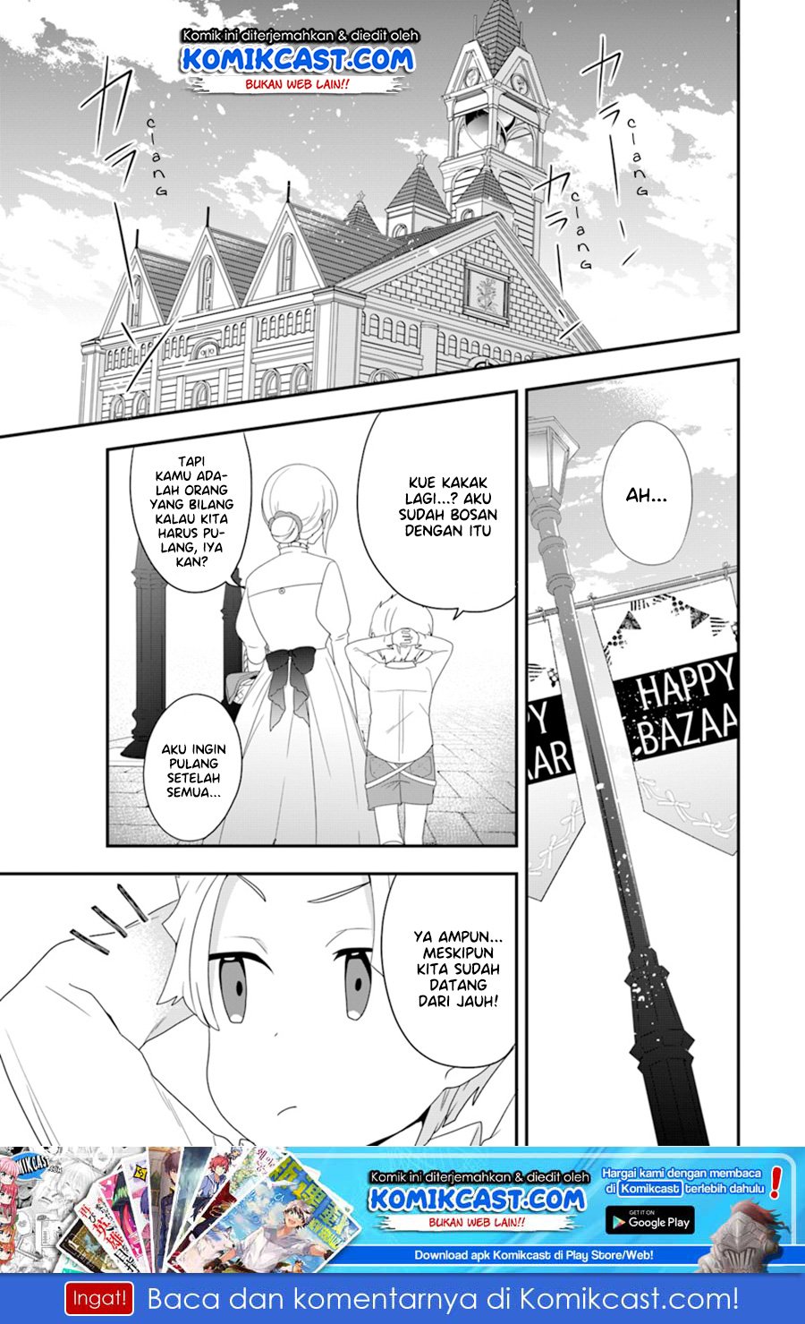 Baca Manga The Banished Villainess! Living the Leisurely Life of a Nun Making Revolutionary Church Food Chapter 6 Gambar 2
