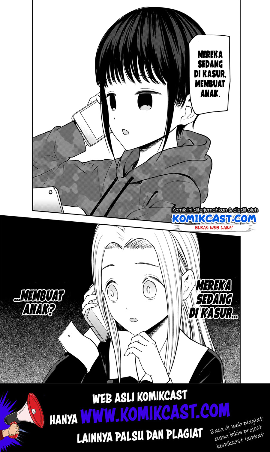 Kaguya-sama wa Kokurasetai – Tensai-tachi no Renai Zunousen Chapter 171 Gambar 8